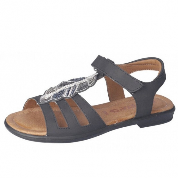 Ricosta Amelie M Sandale in schwarz