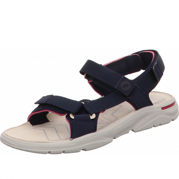 Ricosta sunset Sandalette in blau kombi.