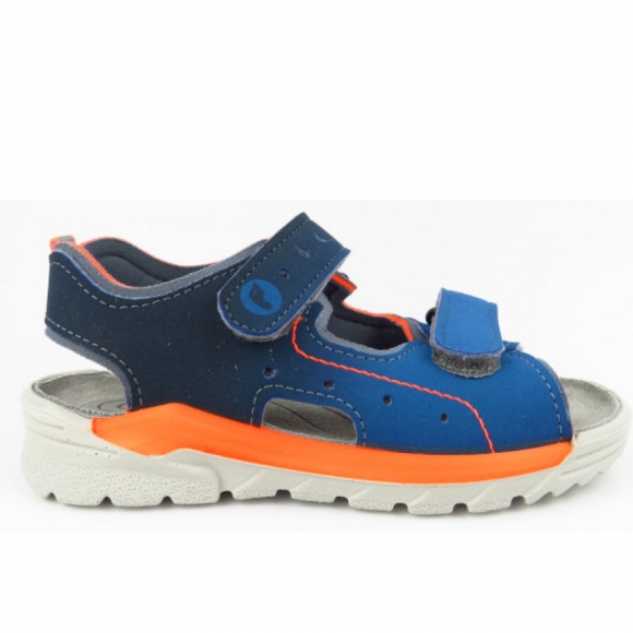 Ricosta WAVE blau grau M Sandale in adriatic/grau