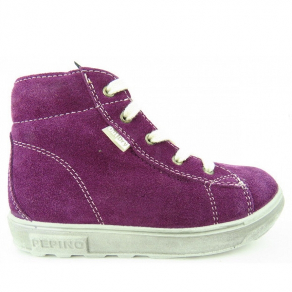 Ricosta Zaini- Velour merlot Winterstiefel in merlot