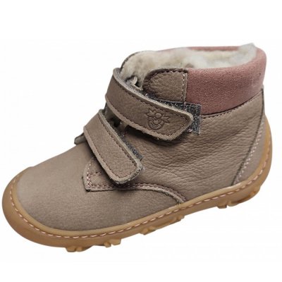 Ricosta NICO W Klettstiefel in kies rosa Lammwolle