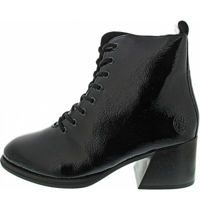 Rieker Schnürstiefel in schwarz