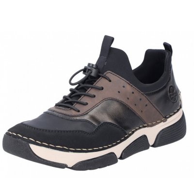 Rieker Halbschuh in sch/schwarz antic Rieker Halbschuh in sch/schwarz antic