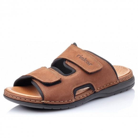 Rieker Pantolette in marrone black