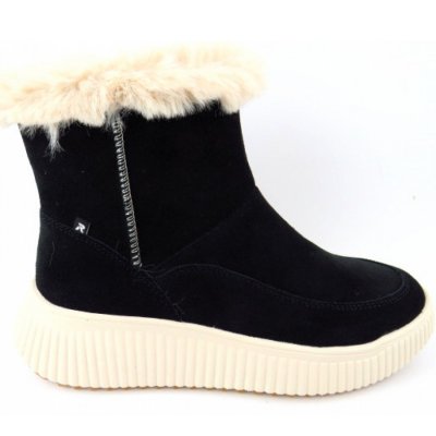 Rieker Evolution Warmfutter Boots in schwarz/schwarz/cotton
