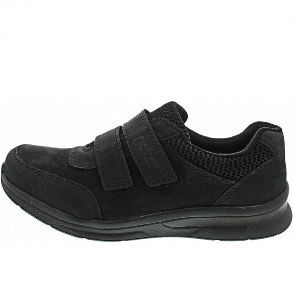 Rieker Klettschuh in schwarz