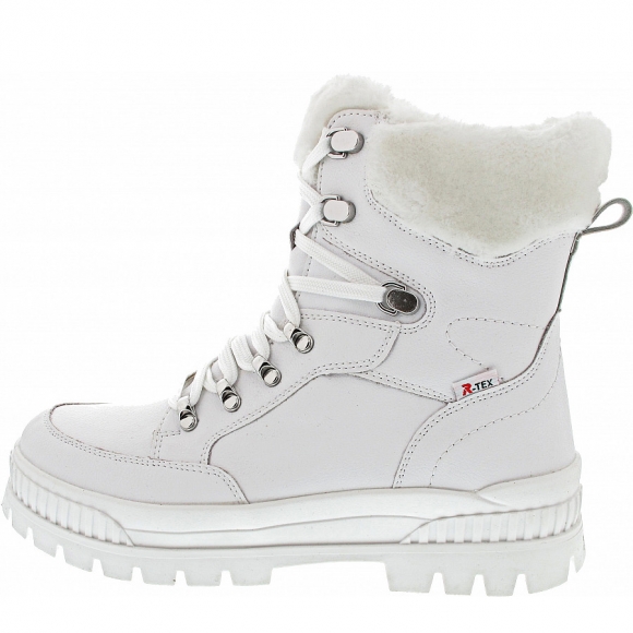 Rieker Schnürstiefel in weiss