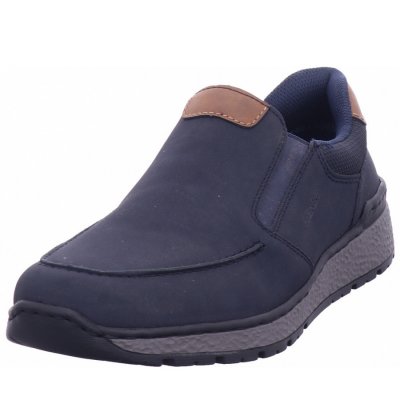 Rieker hwk herren halbschuhe Slipper in blau