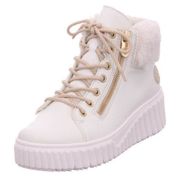 Rieker Sneaker high in weiß