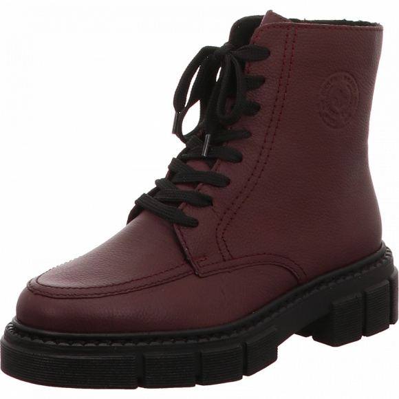 Rieker Stiefelette in dunkelrot