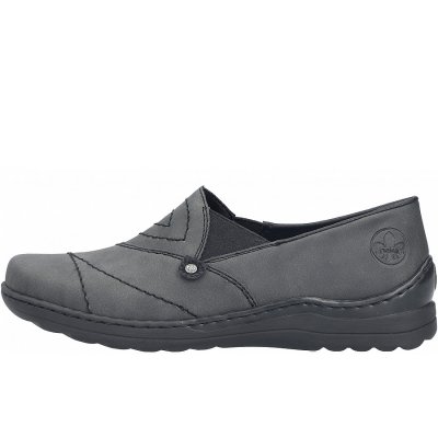 Rieker Slipper in grau 45 Rieker Slipper in grau 45
