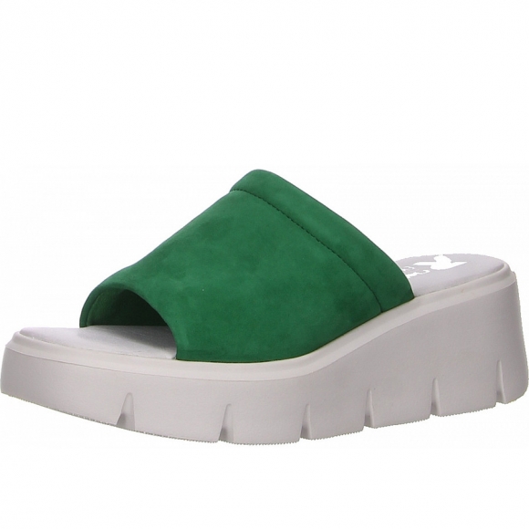 Rieker Pantolette in grün