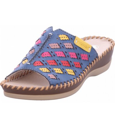 Rieker Pantolette in blau Rieker Pantolette in blau