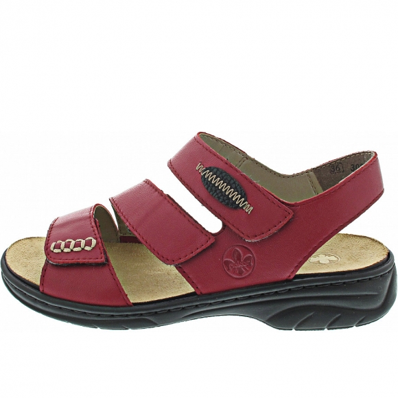 Rieker Sandalette in rot