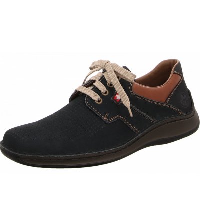 Rieker Schnürschuhe in blau kombi. Rieker Schnürschuhe in blau kombi.