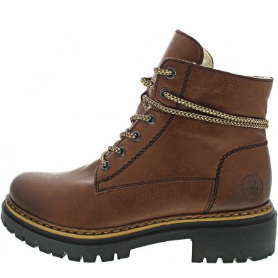 Rieker Schnürstiefel in muskat