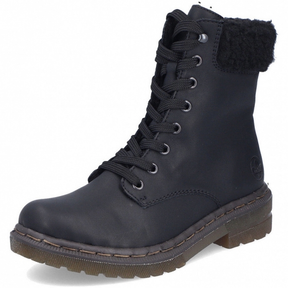Rieker damen stiefel Stiefel in schwarz
