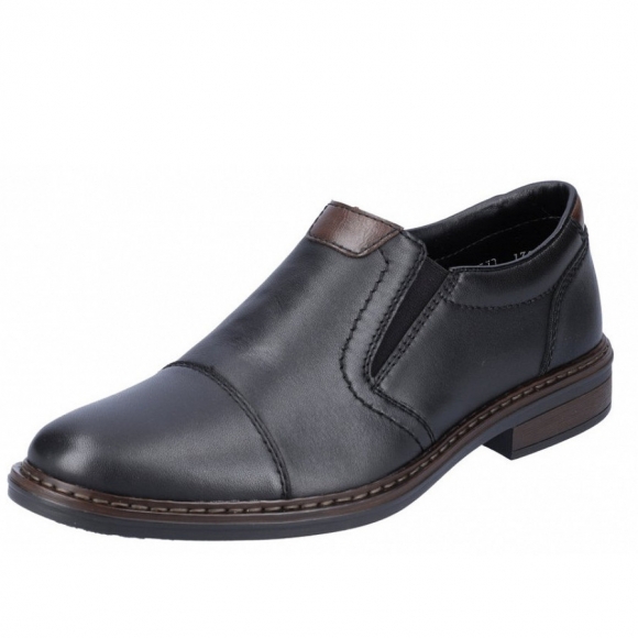 Rieker Slipper in schwarz