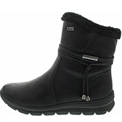 Rieker Stiefelette in schwarz/nero