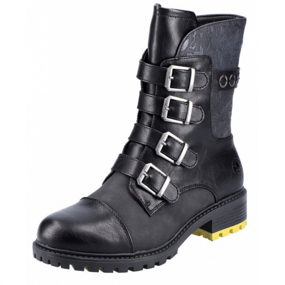 Rieker Stiefelette in blk