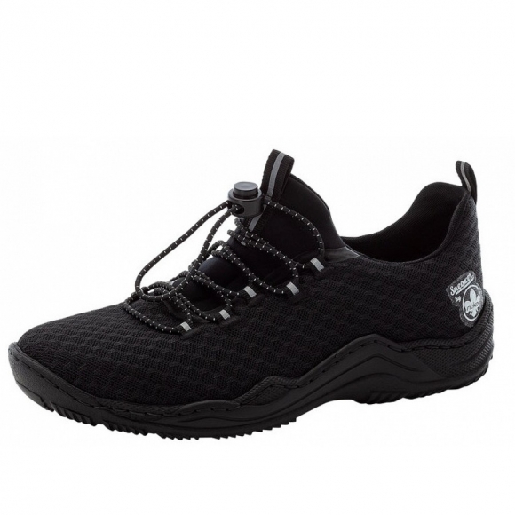 Rieker Slipper in schwarz