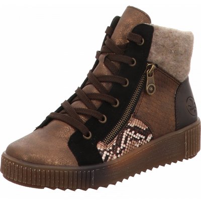 Rieker Stiefelette in braun kombi. Rieker Stiefelette in braun kombi.