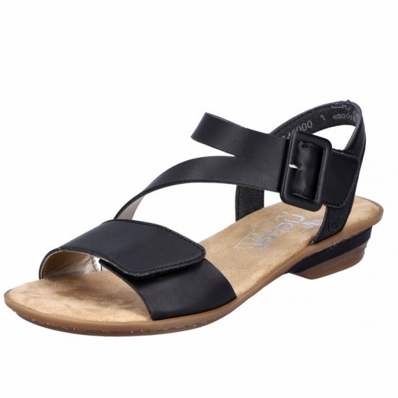 Rieker Sandalette in schwarz