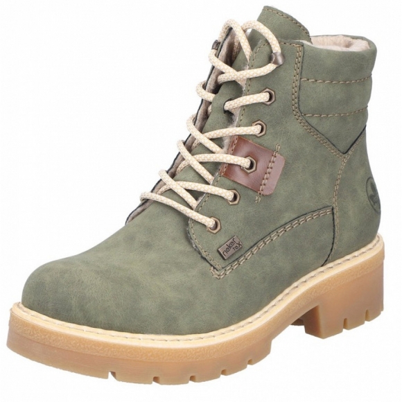 Rieker Schnürstiefel in Grey WF