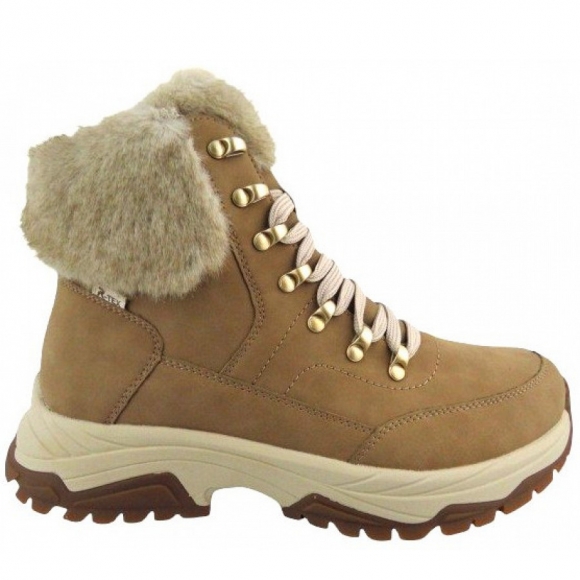 Rieker Sofia/Pelamis/Morelia Boots in 20 camel/beige/fango