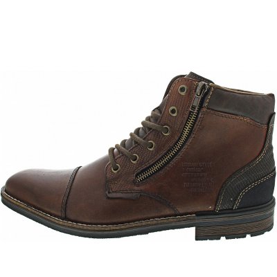 Rieker Schnürstiefel in mahagoni-moro-pazifik