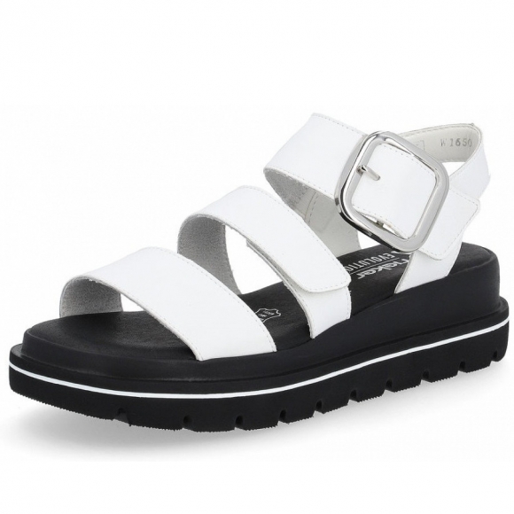 Rieker Revolution Sandale in WEISS