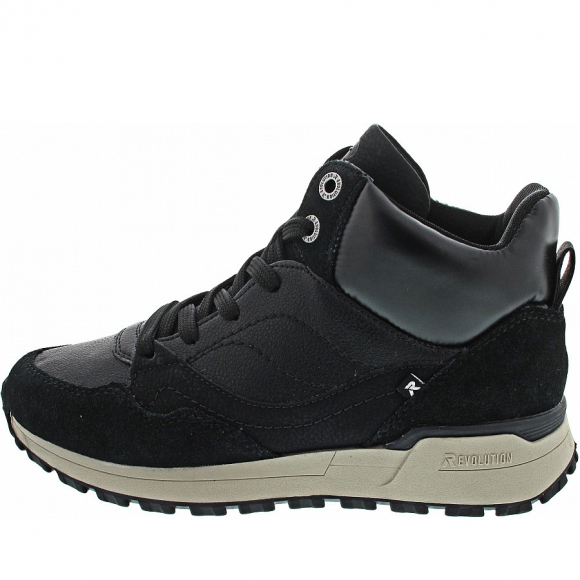 Rieker Sneaker high in schwarz