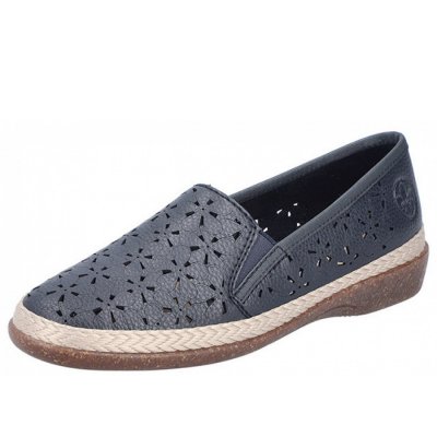 Rieker Slipper in blau