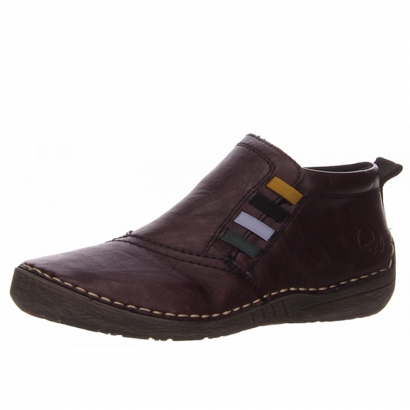 Rieker Stiefelette in rot