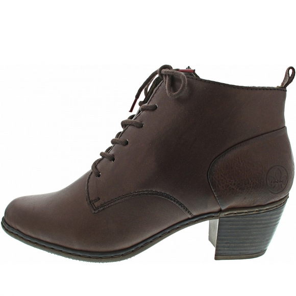 Rieker Schnürstiefelette in braun