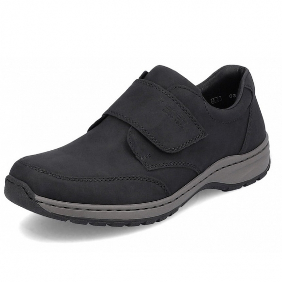 Rieker Klettschuh in black