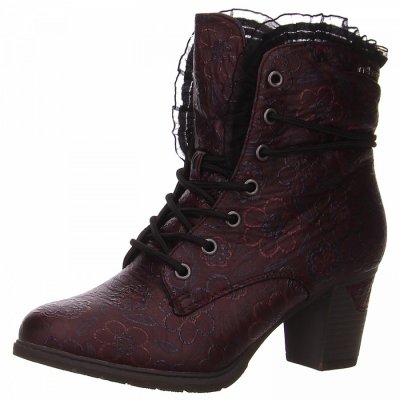 Rieker Stiefel in dunkelrot