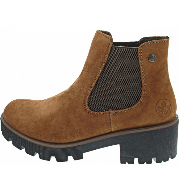 Rieker Chelsea Boot in noccia-brown
