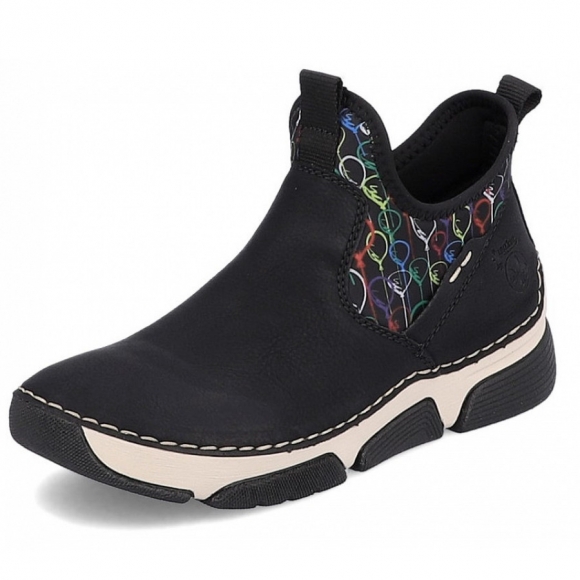 Rieker Halbschuh in schwarz