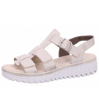 Rieker Sandale in 60 beige gold