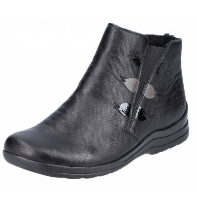Rieker Kurzstiefel in schwarz black WF