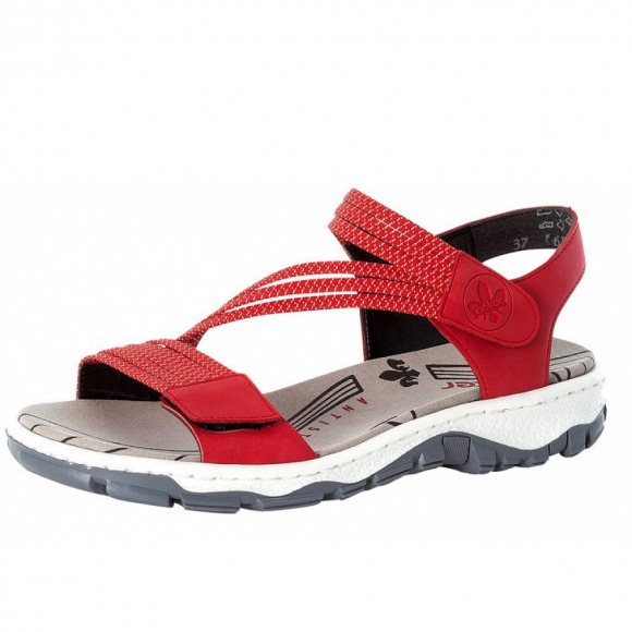Rieker Sandalen in rot fire
