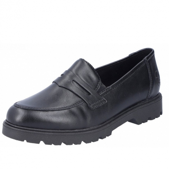 Rieker Slipper in schwarz