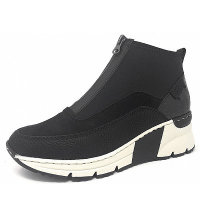 Rieker Wildebuk Stiefelette in schwarz