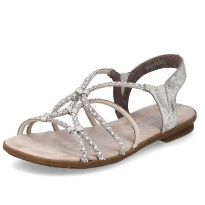 Rieker Sandale in beige beige gold