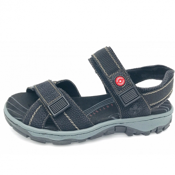 Rieker fsk damen sandalen Sandale in schwarz