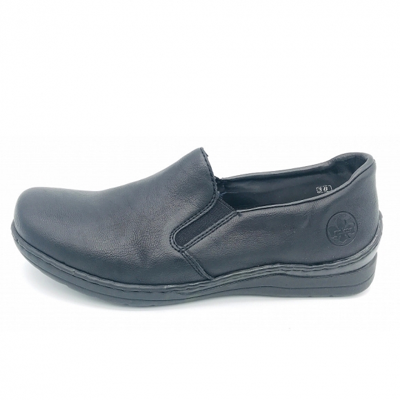 Rieker fsk damen halbschuhe Halbschuhe in schwarz