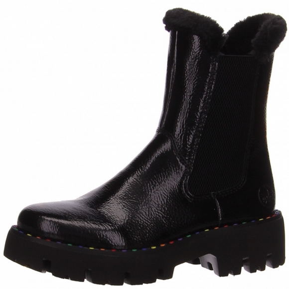 Rieker Stiefelette in schwarz