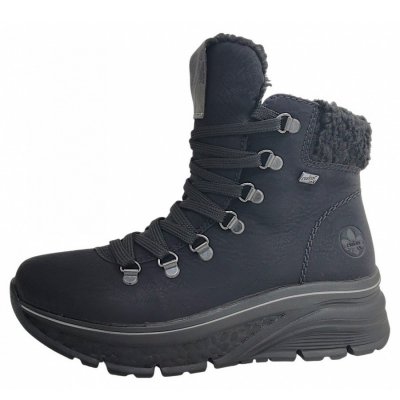 Rieker Schnürstiefel in schwarz 00
