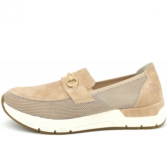 Rieker Slipper in Zartrosa